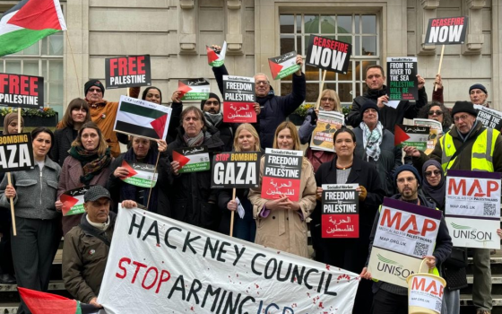 نشطاء مجلس هاكني في لندن