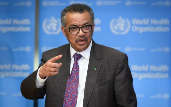 تيدروس أدهانوم غيبريسوس ـ مدير منظمة الصحة العالمية .