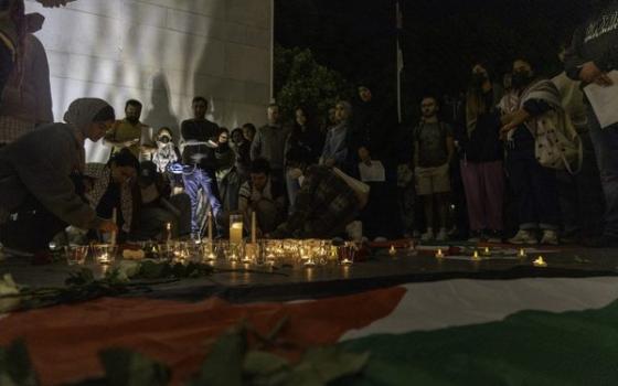 وقفة احتجاجية داعمة لفلسطين