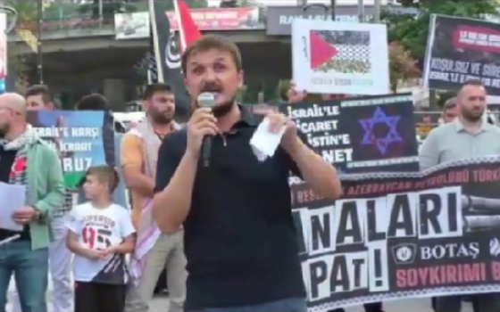 وقفة في طرابزون أمام المديرية الإقليمية لحزب العدالة والتنمية