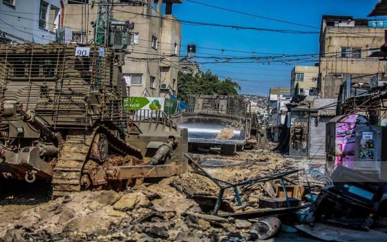 تدمير البنية التحتية في مخيمات الضفة الغربية