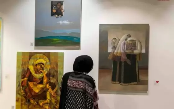 معرض فني في قطر دعمًا لغزة