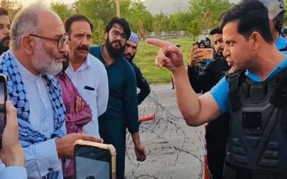 اعتقالات في إسلام آباد خلال احتجاج مؤيد لفلسطين