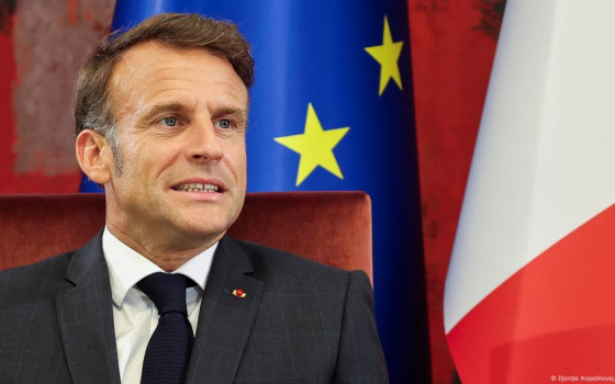 الرئيس الفرنسي إيمانويل ماكرون