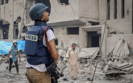 صحفي في قطاع غزة