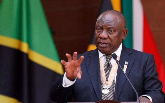 رئيس جمهورية جنوب أفريقيا، سيريل رامافوزا