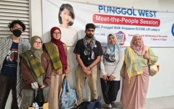 سنغافوريون يطالبون بفرض عقوبات على كيان الاحتلال