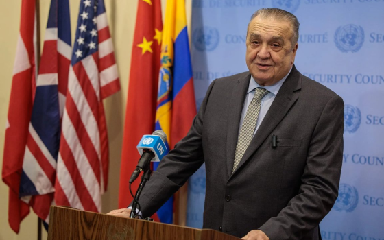 عمار بن جامع ـــ مندوب الجزائر الدائم بالأمم المتحدة