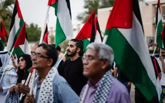 مظاهرة داعمة لفلسطين في البحرين