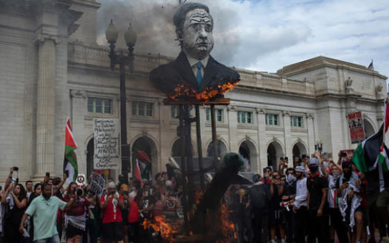 وقفة مؤيدة لفلسطين