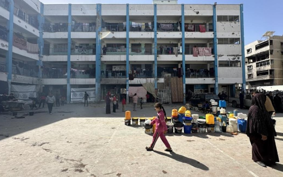 مدرسة تابعة للأونروا في غزة