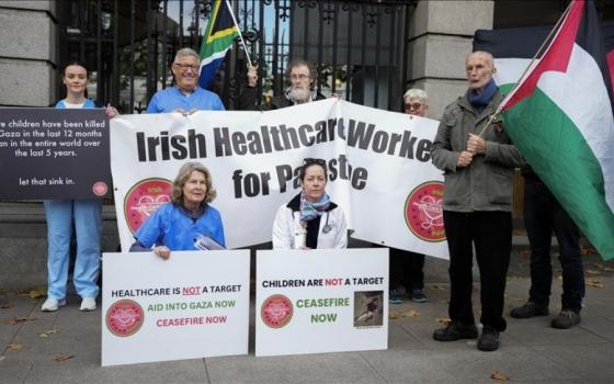 مظاهرة في أيرلندا تطالب بحظر منتجات المستوطنات الإسرائيلية