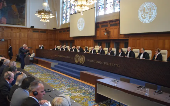 محامون في محكمة العدل الدولية