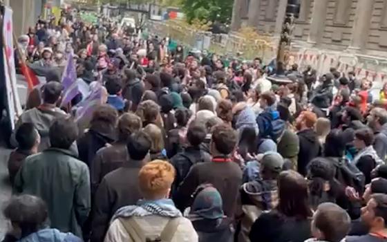 إضراب طلابي في بريطانيا دعمًا لفلسطين