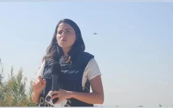 الصحفية الفلسطينية لانا كلغاصي