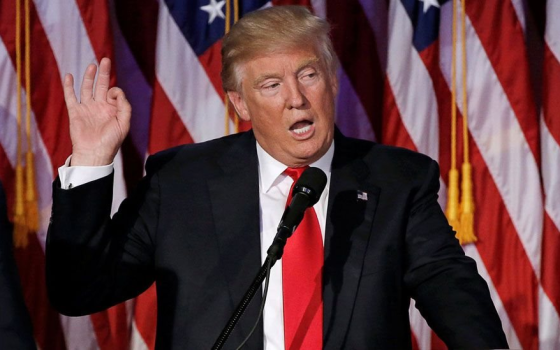 الرئيس الأمريكي الجديد دونالد ترامب