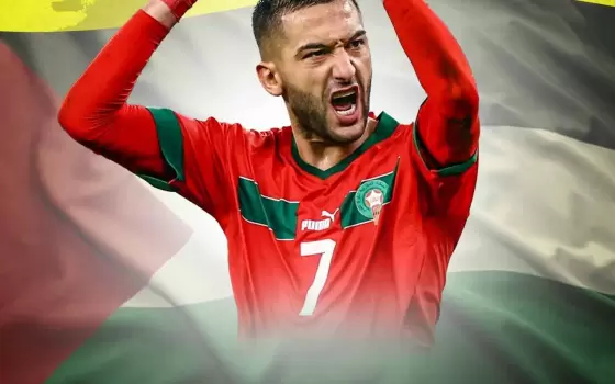 حكيم زياش- لاعب كرة قدم مغربي