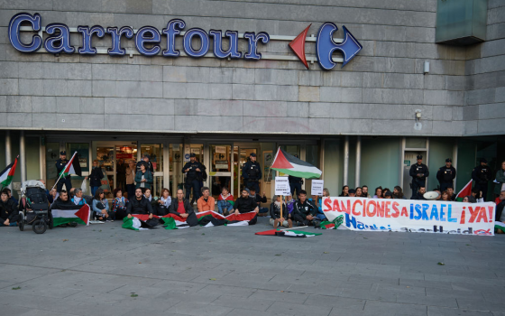 وقفة احتجاجية لمقاطعة كارفور