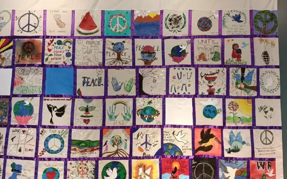 معرض للأقمشة في نيويورك