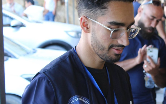 بلال عرفان طالب من هارفارد عمل سابقا في غزة