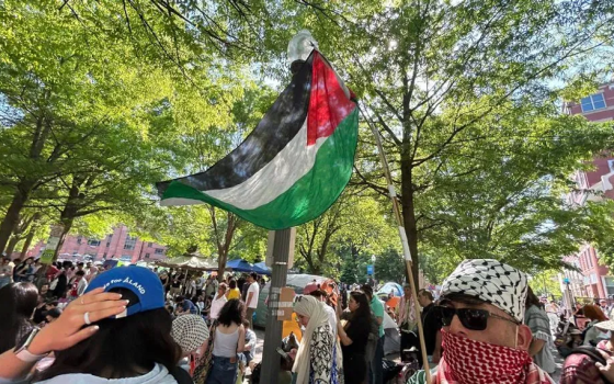 تحرك طلابي داعم لفلسطين