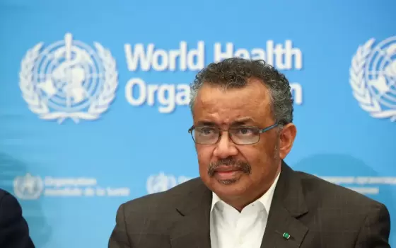 مدير عام منظمة الصحة العالمية تيدروس أدهانوم  