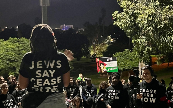 وقفة يهود مناهضين للصهيونية لدعم فلسطين