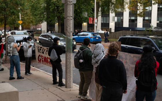 احتجاجات طلابية معارضة لحدث يستضيف جنود الاحتلال