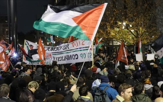 مظاهرة داعمة لفلسطين في فرنسا