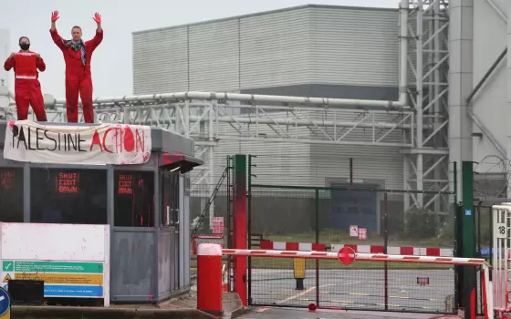 نشطاء حركة فلسطين