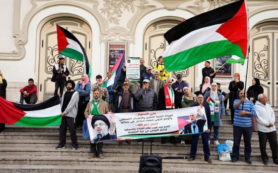 وقفة احتجاجية في تونس تندد باستمرار الإبادة بغزة