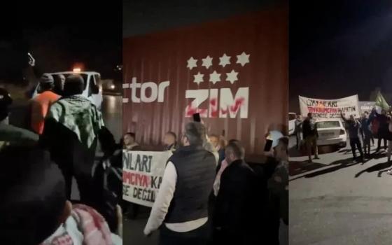 احتجاجات في إسطنبول رفضًا لاستقبال الحاويات الإسرائيلية