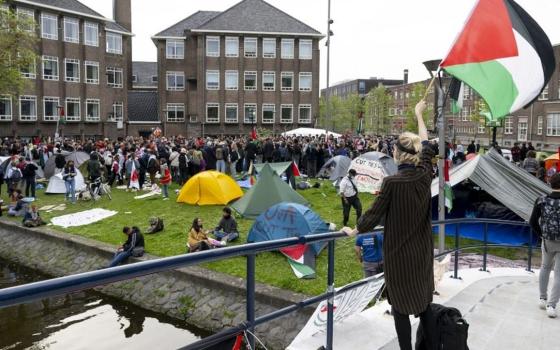 تحرك داعم لفلسطين