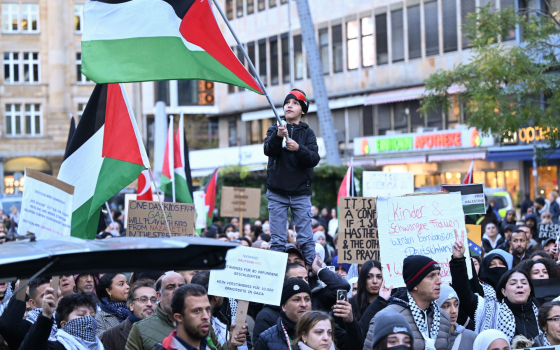 تحرك داعم لفلسطين في كندا