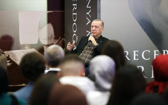 الرئيس التركي رجب الطيب أردوغان