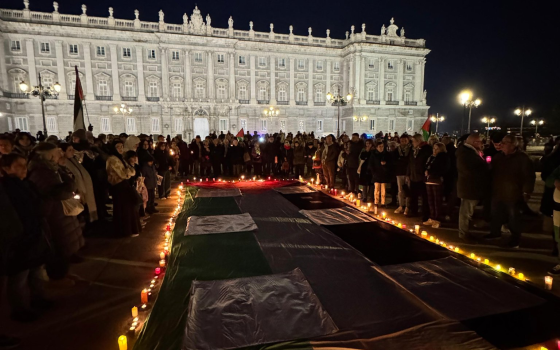 وقفة تضامنية مع فلسطين في إسبانيا