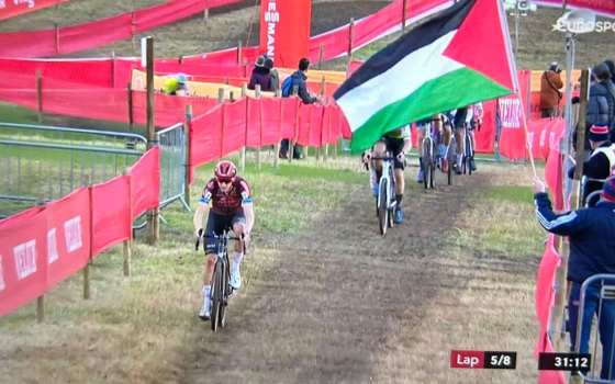 سباق دراجات داعم لفلسطين