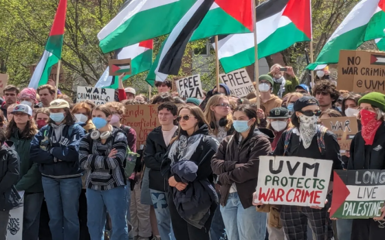 تحرك داعم لفلسطين