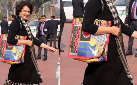 نائبة البرلمان الهندية بريانكا غاندي فادرا