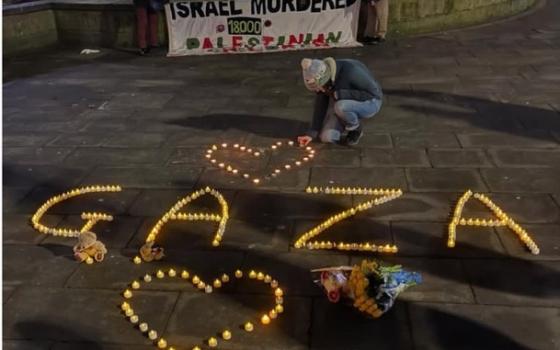 وقفة احتجاجية في مدينة ويلز دعمًا لقطاع غزة