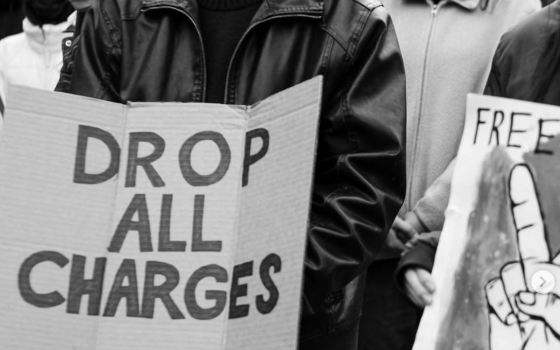 وقفة طلابية داعمة لفلسطين