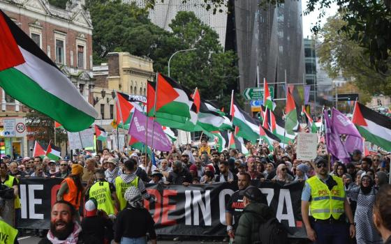 مظاهرة أسترالية داعمة لفلسطين