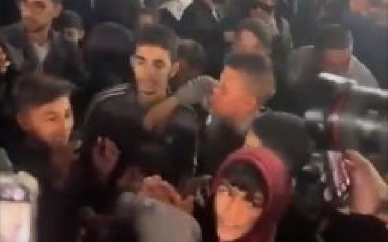 الاحتفالات بوقف إطلاق النار في غزة