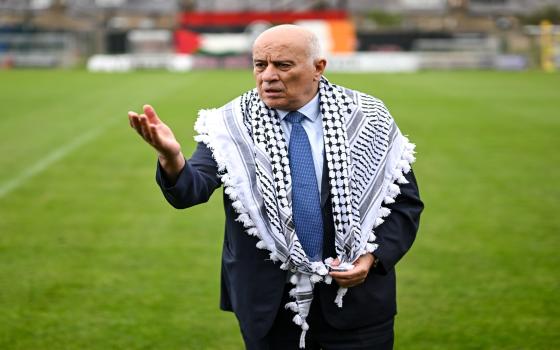 رئيس الاتحاد الفلسطيني لكرة القدم جبريل الرجوب