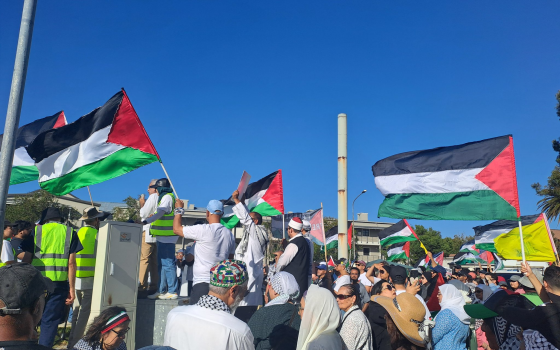 مظاهرة تضامنية لعاملي الرعاية الصحية في جنوب أفريقيا