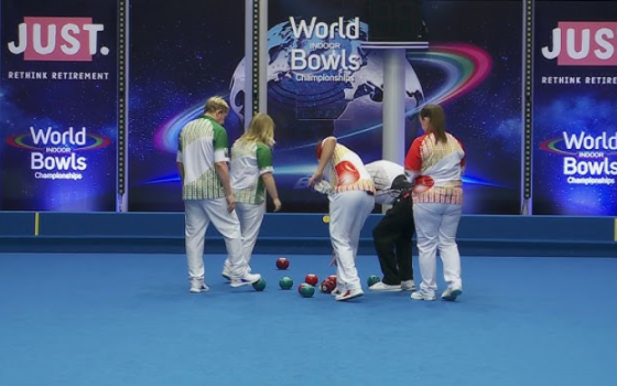 لعبة البولينج المغلقة