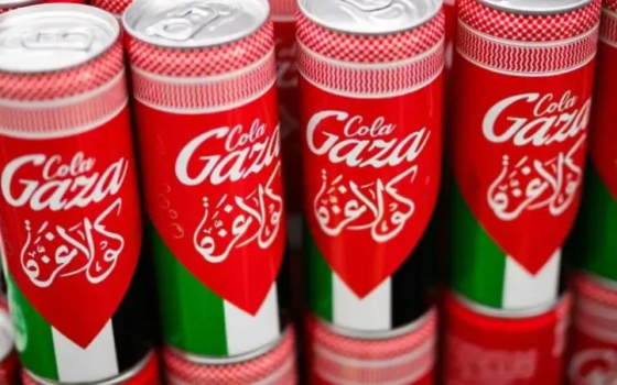 كولا غزة بديل الكوكا كولا