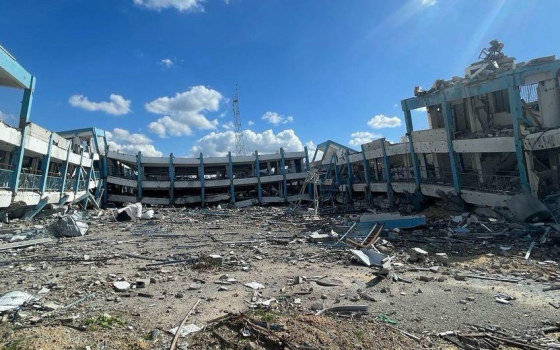 تدمير مدرسة في غزة