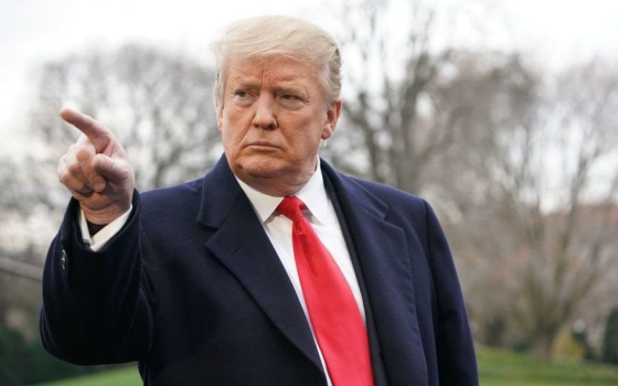 الرئيس الأمريكي دونالد ترامب