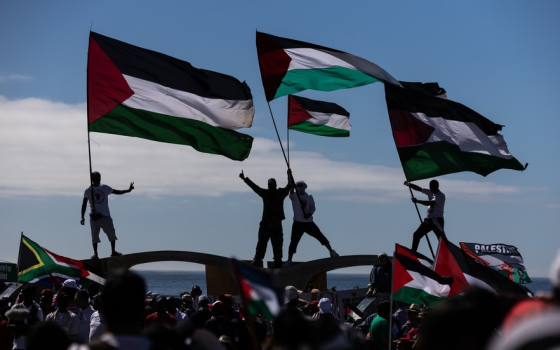 تظاهرة ضخمة في كيب تاون داعمة لفلسطين